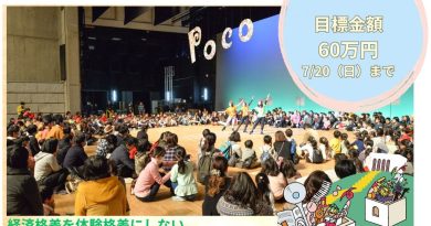 クラウドファンディング開始しました【 GIVING for SDGs参加のお知らせ】6/8～7/20
